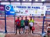 Los hermanos Romero, campeones en Primera categora. Acompaados por ngel Diego Espnola (Cope-Cadena100) y Justo Corts (Pdel 4 You)